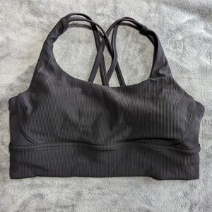 Lululemon Energy Longline Ribbed Bra